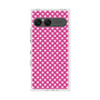 プレミアムスクエアケース［ Small Dot - Pink ］