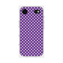 プレミアムスクエアケース［ Small Dot - Purple ］
