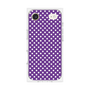 プレミアムスクエアケース［ Small Dot - Purple ］