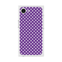 プレミアムスクエアケース［ Small Dot - Purple ］