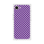 プレミアムスクエアケース［ Small Dot - Purple ］