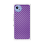 プレミアムスクエアケース［ Small Dot - Purple ］