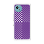 プレミアムスクエアケース［ Small Dot - Purple ］