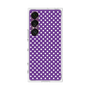 プレミアムスクエアケース［ Small Dot - Purple ］