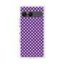 プレミアムスクエアケース［ Small Dot - Purple ］