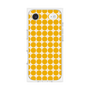 プレミアムスクエアケース［ Big Dot - Yellow ］