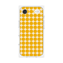 プレミアムスクエアケース［ Big Dot - Yellow ］
