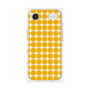 プレミアムスクエアケース［ Big Dot - Yellow ］