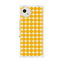 プレミアムスクエアケース［ Big Dot - Yellow ］