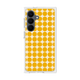 プレミアムスクエアケース［ Big Dot - Yellow ］