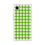 プレミアムスクエアケース［ Big Dot - Green ］