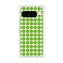 プレミアムスクエアケース［ Big Dot - Green ］