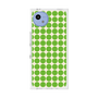 プレミアムスクエアケース［ Big Dot - Green ］