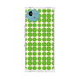 プレミアムスクエアケース［ Big Dot - Green ］