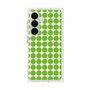 プレミアムスクエアケース［ Big Dot - Green ］