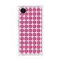 プレミアムスクエアケース［ Big Dot - Pink ］