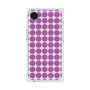 プレミアムスクエアケース［ Big Dot - Purple ］