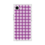 プレミアムスクエアケース［ Big Dot - Purple ］