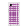 プレミアムスクエアケース［ Big Dot - Purple ］