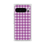 プレミアムスクエアケース［ Big Dot - Purple ］