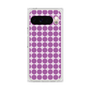 プレミアムスクエアケース［ Big Dot - Purple ］