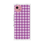 プレミアムスクエアケース［ Big Dot - Purple ］