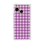 プレミアムスクエアケース［ Big Dot - Purple ］