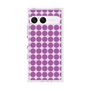 プレミアムスクエアケース［ Big Dot - Purple ］