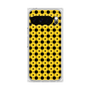 プレミアムスクエアケース［ Shower Dot - Yellow ］