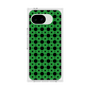 プレミアムスクエアケース［ Shower Dot - Green ］