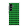 プレミアムスクエアケース［ Shower Dot - Green ］