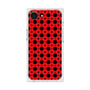 プレミアムスクエアケース［ Shower Dot - Red ］