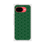 プレミアムスクエアケース［ Dot Circle - Green ］