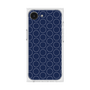 プレミアムスクエアケース［ Dot Circle - Navy ］