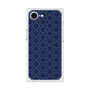 プレミアムスクエアケース［ Dot Circle - Navy ］