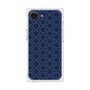 プレミアムスクエアケース［ Dot Circle - Navy ］