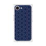 プレミアムスクエアケース［ Dot Circle - Navy ］