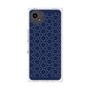 プレミアムスクエアケース［ Dot Circle - Navy ］