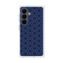 プレミアムスクエアケース［ Dot Circle - Navy ］