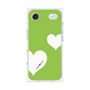 プレミアムスクエアケース［ Two Hearts - Green ］