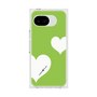 プレミアムスクエアケース［ Two Hearts - Green ］