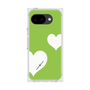 プレミアムスクエアケース［ Two Hearts - Green ］