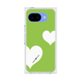 プレミアムスクエアケース［ Two Hearts - Green ］
