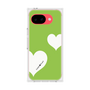 プレミアムスクエアケース［ Two Hearts - Green ］