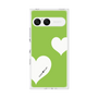 プレミアムスクエアケース［ Two Hearts - Green ］