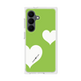 プレミアムスクエアケース［ Two Hearts - Green ］