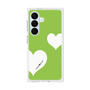 プレミアムスクエアケース［ Two Hearts - Green ］