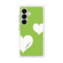 プレミアムスクエアケース［ Two Hearts - Green ］