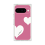 プレミアムスクエアケース［ Two Hearts - Pink ］