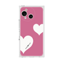 プレミアムスクエアケース［ Two Hearts - Pink ］